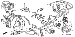 FSC600 Wire harness (fsc600'02 / d'03-'05)