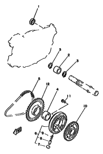 SR250 Муфта стартера
