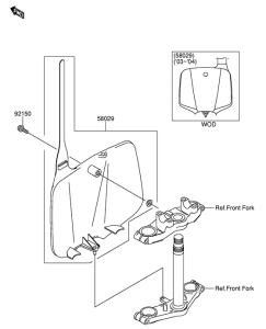 DR-Z110 Комплектующая