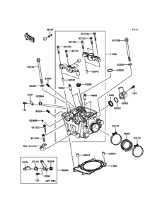  Головка цилиндров