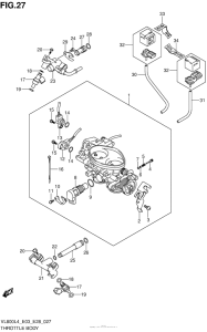 VL800T Throttle Body (Vl800L4 E03)