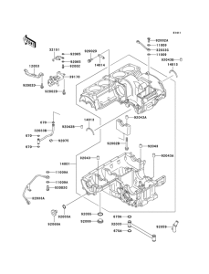 ZG1200 Картер двигателя