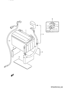 RF600 Аккумулятор