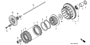 CB1000F Бендикс