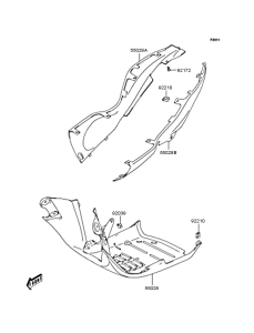 SC150 Боковые обтекатели