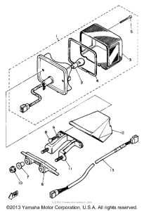 SRX600SC Фонарь