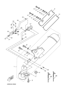 YQ50L Выхлопная система