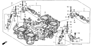 RVF750 Дроссель