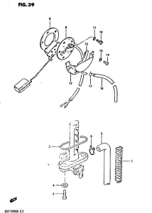 GS1100 Топливный кран