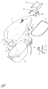 CW50RS Selle. porte -bagages