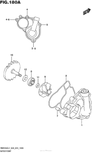 RMX450 Водяной насос