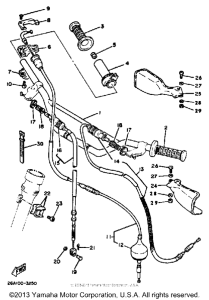 IT250K Руль -тросы
