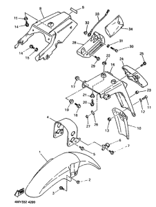 XTZ660 (35.3KW) Крыло