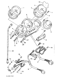 FZR1000 Приборы