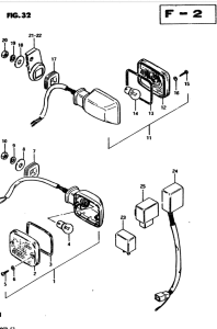 GS850 Поворотники