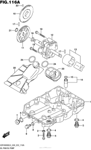 VZR1800BZ Картер масляный / масляная помпа
