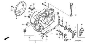 ANF125 Крышка картера правая