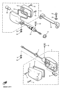 XJ900F Поворотники