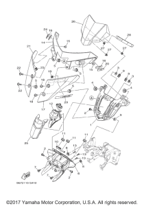 FZ10HB Обтекатель 2