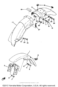 XS360C Крыло переднее и задние