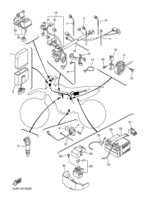 WR250FR Электрика 1