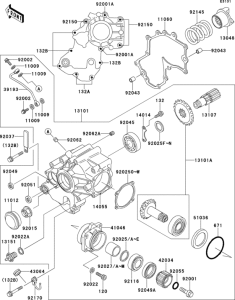 VN1500 Front bevel gear(1 / 2)