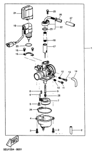 YH50 Карбюратор