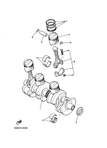 XJ400 ｸﾗﾝｸｼﾔﾌﾄ.ﾋﾟｽﾄﾝ