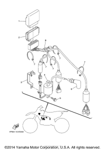 YZ250V Электрика