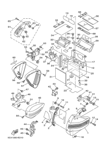 XV1900A Боковые обтекатели
