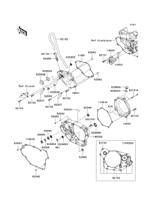  Крышки двигателя