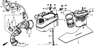 VT1100C Воздушный фильтр