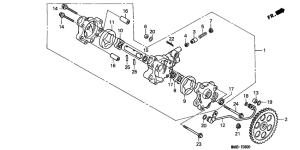NX650 Маслонасос
