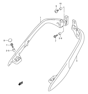 AN400 Ручка пассажира