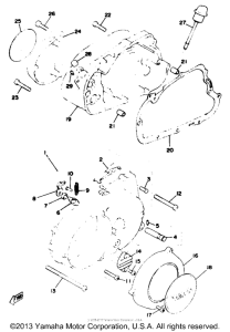 RD125C Боковые крышки