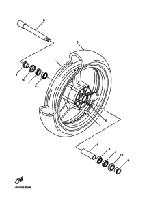 YZF-R1 Transom + tube