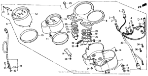 NT650 Спидометр