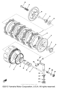 MX125B Сцепление