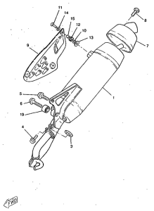 CW50RS Выхлопная система