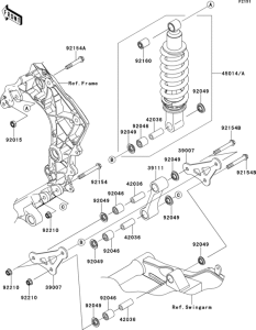 ZR1000 Подвеска  /  амортизатор