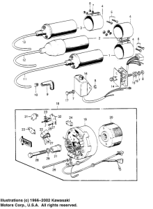  Ignition / generator / regulator
