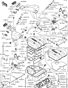 ZX600 Air cleaner(1 / 3)