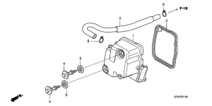 NHX110 Крышка головки цилиндров