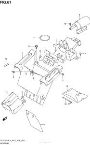DL1000 (ABS) Holder (Dl1000Al4 E33)