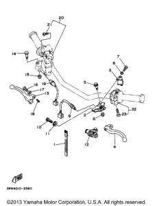 XT225JC Рулевые переключатели