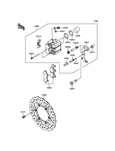  Передний тормоз