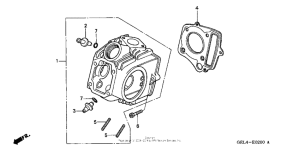 XR50R Головка цилиндров