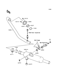 BJ250 Глушитель