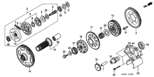 GL1500CD Первичный привод