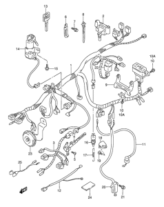 GSX-R1100 Жгут проводов